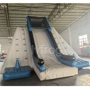 Toboggan aquatique gonflable flottant pour lac et piscine, toboggan géant pour parc aquatique <span class=keywords><strong>extérieur</strong></span> avec échelle d'escalade - Product Image 3