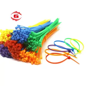 Ikat kabel plastik nilon Zip Tie Organizer kawat 6.6 pabrik