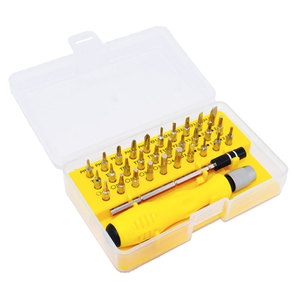 32 In 1 <b>Screwdriver</b> <b>Set</b> With Combination <b>Bits</b> For Mobile Phone Repair Chrome Vanadium Steel Magnetic Tools Kit - Product Image 2