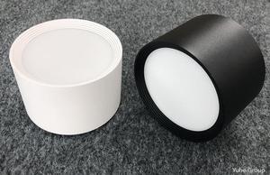 ไฟดาวน์ไลท์ติดเพดานแบบฝังติดบนพื้นผิวทรงกลม24W แผงไฟ LED แบบไร้กรอบสี - Product Image 4