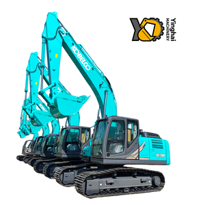 รถขุด Kobelco SK200 ใหม่เอี่ยมพร้อมเครื่องยนต์ไฮดรอลิกแบบตีนตะขาบ รถขุดขนาดใหญ่ 20 ตัน ได้รับการรับรองมาตรฐาน CE ISO ในราคาประหยัด - Product Image 1