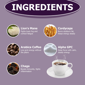 กาแฟเห็ดขายดี ผสมไนอะซิน เสริมภูมิคุ้มกัน บำรุงร่างกาย ช่วยให้สมองทำงานได้ดีขึ้น ดูแลสุขภาพลำไส้ - Product Image 3