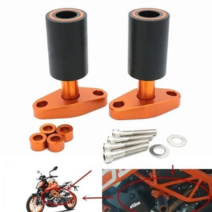 Deslizador de marco de motocicleta, Protector contra choques, barra de protección anticaída para KTM DUKE 200 250 390, hecho de aleación de aluminio duradera - Product Image 2