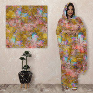 Phổ biến tự do bông vải <span class=keywords><strong>London</strong></span> bãi cỏ tùy chỉnh in kỹ thuật số hoa thiết kế hữu cơ trên vải cotton cho Sudan toub - Product Image 1