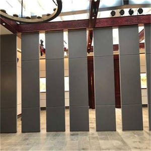 Manufacturer Soundproof Operable Partition Wall Sliding Walls Acoustic 100 Mm Movable Wall Folding Partition - Product Image 3