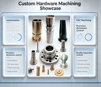 Custom Non-Standard Screws Nuts Copper Studs Threaded Rods China CNC Machined Turning & Milling Composite Hardware Components