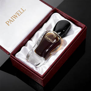 Flacon <span class=keywords><strong>de</strong></span> <span class=keywords><strong>parfum</strong></span> vide personnalisé en verre, design unique, motif vague d'<span class=keywords><strong>eau</strong></span> irrégulière, 30 ml, avec vaporisateur - Product Image 5