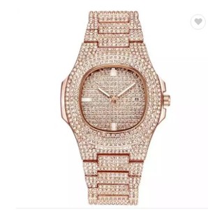 Orologio da Donna alla Moda con Diamanti a Forma di Stella, Calendario, Movimento al Quarzo - Product Image 6