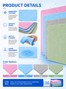 PVA Cleaning <b>Cloth</b> Super <b>Absorbent</b> Quick Dry Reusable Cleaning Towel for Car Kitchen Glass - Product Image 5