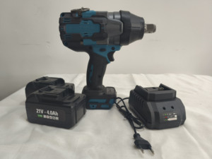 Llave <span class=keywords><strong>de</strong></span> <span class=keywords><strong>Impacto</strong></span> Inalámbrica <span class=keywords><strong>de</strong></span> Alta Potencia 2000Nm, Llave <span class=keywords><strong>de</strong></span> <span class=keywords><strong>Impacto</strong></span> Eléctrica con Accionamiento Cuadrado <span class=keywords><strong>de</strong></span> 1/2 Pulgada, Llave Eléctrica <span class=keywords><strong>de</strong></span> 21V - Product Image 1
