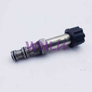 9001980 Bobine de vanne solénoïde à cartouche hydraulique compatible avec les excavatrices R215-7 R225-7 Doosan DH225-7 pour le verrouillage de sécurité du pilote et le déplacement - Product Image 3