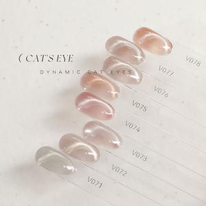 <span class=keywords><strong>MRNAIL</strong></span> ยาทาเล็บเจลยูวี 8 สี แคทอาย สำหรับตกแต่งเล็บแฟชั่น พร้อมเอฟเฟกต์หลากสีสันที่เป็นเอกลักษณ์ - Product Image 6