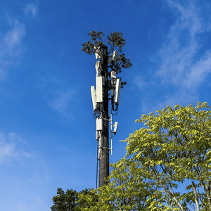 เสาส่งสัญญาณโทรคมนาคมเหล็กแบบพรางตัวเหมือนต้นไม้ รองรับ 4G 5G WiFi พร้อมอุปกรณ์ติดตั้งครบชุด - Product Image 1