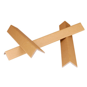 Protectores de esquinas de papel kraft en forma de L, 50x50x3mm, para protección de muebles, material de embalaje con protección de bordes en ángulo recto - Product Image 1