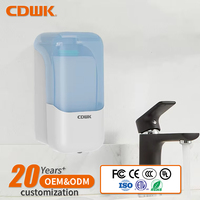 Distributeur de savon public commercial d'usine OEM tête de grande capacité distributeur de savon manuel shampooing salle de bain liquide intelligent
