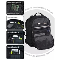 Nouveau sac à dos tactique de sport de plein air grand sac à dos tactique noir