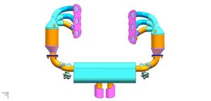 Sistema de Escape CGW Aggressive Sound 3D Scan con Colector de Admisión de Ajuste Perfecto, Silenciador y Tubo Catback para <span class=keywords><strong>Porsche</strong></span> 911 <span class=keywords><strong>991</strong></span> <span class=keywords><strong>991</strong></span>.1 3.4 <span class=keywords><strong>3.8</strong></span> <span class=keywords><strong>GT3</strong></span> - Product Image 2