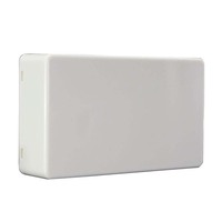 Boîtier de projet en plastique ABS pour instruments, boîtier de connexion électrique extérieur, boîte de jonction électronique