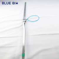 Orthèse d'articulation durable en acier inoxydable avec verrouillage à ressort, dispositif orthopédique pour la rééducation des membres blessés et l'entraînement des personnes handicapées