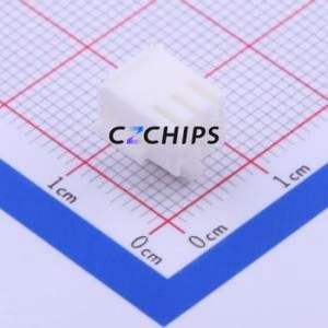 A2008H-2x3P Housing (Wire-to-Board / Wire-to-Wire) P=2mm Connector ( Jack Structure: 2x3P )( Pitch: 2mm )( Row Spacing: 2mm ) - Product Image 2