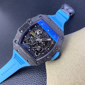 นาฬิกาข้อมือผู้ชาย Richard Mille รุ่น RM35-02 RMAL1 ระบบกลไกในตัว ตัวเรือนคาร์บอนไฟเบอร์ NTPT แบรนด์หรูระดับท็อป - Product Image 3