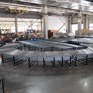 Konveyor pembongkaran kontainer yang dapat diandalkan Duffy untuk integrasi tanpa hambatan dengan sistem penanganan yang ada di gudang - Product Image 3