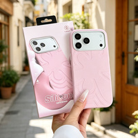 JOYPORODO V-S01 Coque de téléphone portable tendance pour 14 15 16 17 Pro Max, étui en silicone antichoc magnétique, protection de téléphone portable