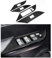 Pour Toyota Hilux 15-22, accessoires en fibre de carbone authentiques, kit de modification intérieure, autocollants