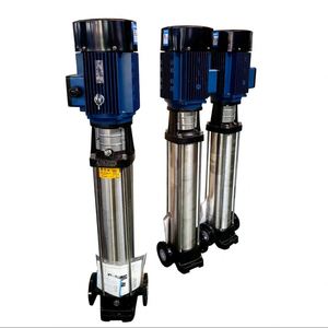 ปั๊มน้ำหลายระดับแนวตั้งสแตนเลสเกรดสุขภัณฑ์ OEM พร้อมการทำงานที่เสถียรสำหรับน้ำหมุนเวียนทำความเย็น - Product Image 5