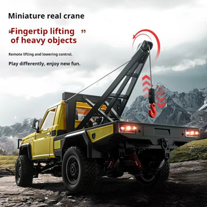 Modèle de <span class=keywords><strong>grue</strong></span> de simulation Mn - 82t 2,4G 1/12, nouvelle voiture télécommandée 4x4 pour garçons, jouet cadeau - Product Image 4