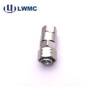 Conector Coaxial RF, fabricante profesional, 4,3/10 macho/hembra para cable 1/2 rf