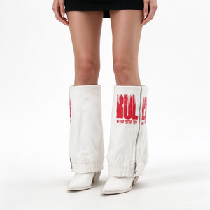New style western <b>boots</b> for European and American ladies, ankle <b>boots</b>, trendy for <b>girls</b>, street wear style - Product Image 2