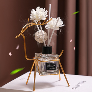 Deer Scented Figurine Aromatherapy Diffuser Iron Decorative Ornament For Home Bedroom Living Room - Product Image 3