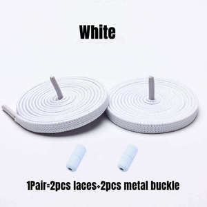 High Quality Polyester Stretch Tieless Elastic No-Tie Magnetic Shoe <b>Laces</b> for Adults - Product Image 1
