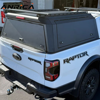Coque de camping-car pour pick-up 4x4 en aluminium, installation sans perçage, feux stop intégrés, étanche, robuste, durable, personnalisable