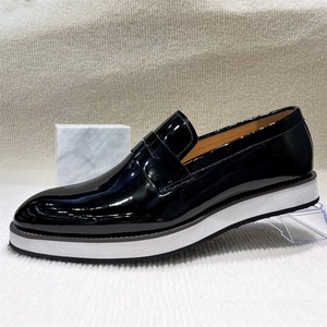 Scarpe eleganti da <span class=keywords><strong>uomo</strong></span> all'ingrosso della fabbrica mocassini fatti a mano <span class=keywords><strong>Slip</strong></span>-<span class=keywords><strong>on</strong></span> Design a punta a punta scarpe basse da lavoro Casual formale - Product Image 2