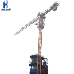 Grue à <span class=keywords><strong>tour</strong></span> HUGECRANE Factory 6015, 10 tonnes, hauteur de levage de 60 m, portée de 70 m, économie d'énergie, haute efficacité, garantie d'un an, vente d'<span class=keywords><strong>occasion</strong></span> - Product Image 2