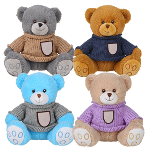 Personalized Plush Animals <strong>Toy</strong> High Quality Stuffed Organic Cotton Teddy Bear Beautiful Teddy Bear Eyes and <strong>Nose</strong> - Product Image 5