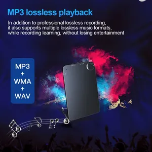 150 giờ siêu mỏng thẻ ghi âm kỹ thuật số Mini kích hoạt âm thanh chuyên nghiệp ghi lại Micro Flash Drive Dictaphone - Product Image 5