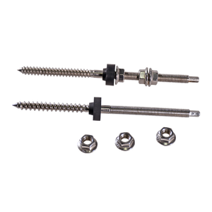 Đôi đầu ren gỗ vít M8 M10 M12 móc áo <span class=keywords><strong>Bolt</strong></span> mái năng lượng mặt trời gắn hệ thống với chiều dài khác nhau - Product Image 3