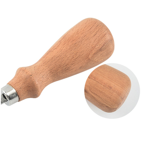 Professionale fai da te in pelle artigianale in legno di faggio strumento <span class=keywords><strong>per</strong></span> lucidare i bordi in pelle smussatore bordo in pelle Trimmer - Product Image 5