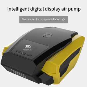Bomba inflable portátil de 12v para neumáticos de coche, inflador rápido con pantalla Digital Led, compresor de aire, minibomba eléctrica para coche - Product Image 3