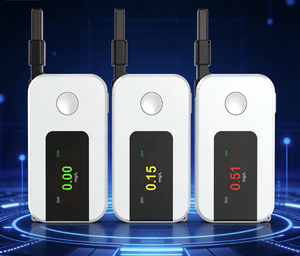 <span class=keywords><strong>Alcootest</strong></span> portable Airsense K1 à pile à combustible, rechargeable Type-C, sans préchauffage, pour usage personnel/<span class=keywords><strong>voiture</strong></span>, certifié ROHS CE - Product Image 2