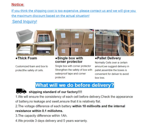 Cella Batteria al Litio NMC Prismatica CALB 3.7V 218Ah Grado A L300N218A, 6000 Cicli, 3C per Aggiornamento EV, Autobus, Camion, <span class=keywords><strong>Renault</strong></span> <span class=keywords><strong>Twizy</strong></span> - Product Image 4