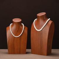 FANXI haut de gamme Base en bois personnalisé bijoux présentoir collier Mannequins buste pour bijoux magasins