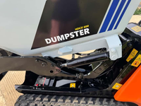 Chaungxin 2026 Mini-dumper sur chenilles hydraulique diesel, multifonctionnel, à commande automatique et manuelle