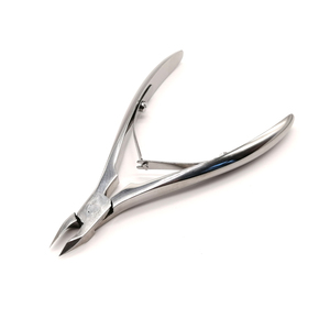 Pince à cuticules personnalisable avec logo, outil de manucure et pédicure, nettoyage des cuticules, nail art, acier inoxydable, pince professionnelle - Product Image 5