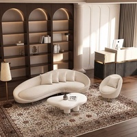 Canapé d'angle moderne de luxe trois places en tissu avec massage et rangement, idéal pour salon, appartement, école - Fabrication sur mesure à Foshan