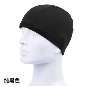 TY Colorful hot sale swim cap Spandex Swim cap Fabric Swimming cap With Customized Logo Clothing and Accessories