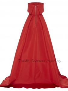 <span class=keywords><strong>Boutique</strong></span> al por mayor pecho hendidura plisado vestido largo banquete rojo vestido de noche <span class=keywords><strong>pasarela</strong></span> sexy elegante vestidos de mujer - Product Image 2